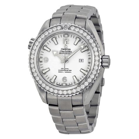 omega seamaster planet ocean stainless steel automatic ladies watch|omega seamaster planet ocean price.